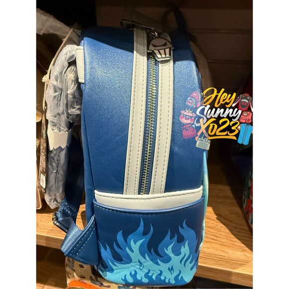 Loungefly Disney Hercules Hades Blue Flame Mini Backpack main image 4